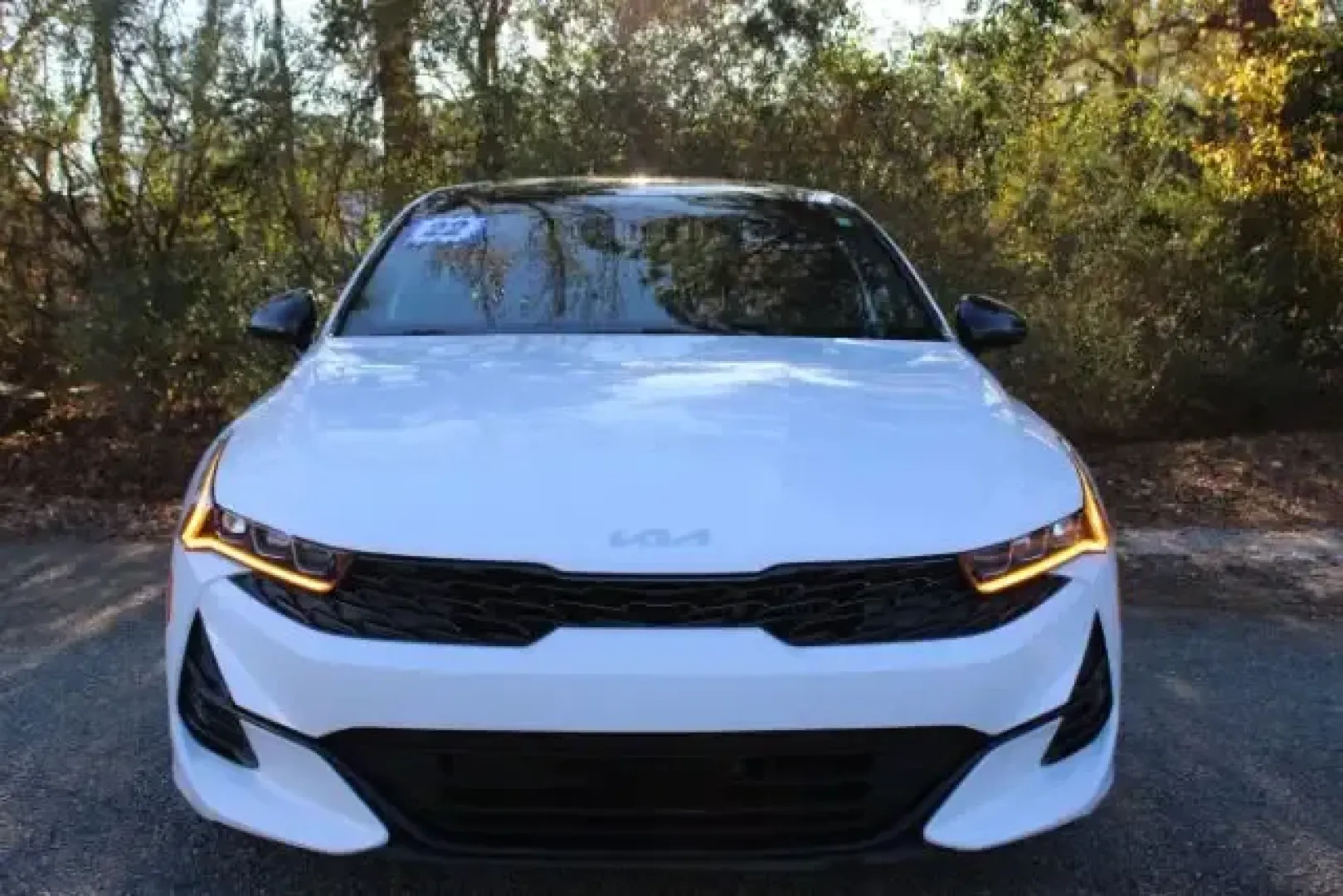 2022 Kia K5 GT-Line (5XXG64J23NG) with an Gamma-II 1.6L I-4 gasoline direct injection engine, 8A transmission, located at 9146 Ocean Hwy West, Calabash, NC, 28467, (910) 579-1110, 33.928635, -78.576157 - Are you in the market for a vehicle that perfectly balances style, comfort, and efficiency? Look no further than this stunning 2022 Kia K5 GT-Line available at Car City - Whitesville, located at 3598 James B White Hwy South, Whiteville, NC 28472. This pre-owned sedan is designed for modern lifestyle - Photo#1