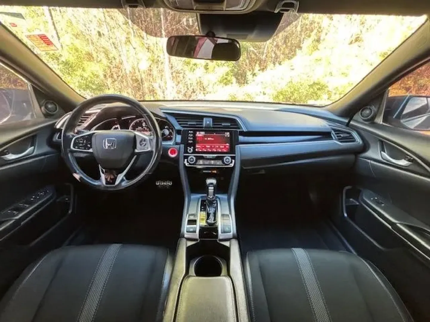 2019 /Black Honda Civic Sport (2HGFC2F81KH) with an 2L I-4 DOHC engine, located at 2761 East Hwy 501, Conway, SC, 29526, (843) 331-1151, 33.781528, -78.989883 - If you're searching for a reliable vehicle that seamlessly combines style, efficiency, and performance, look no further than this stunning 2019 Honda Civic Sport, available now at Car City - Conway. Whether you're commuting to work, running errands around Conway, or planning a weekend getaway with f - Photo#8