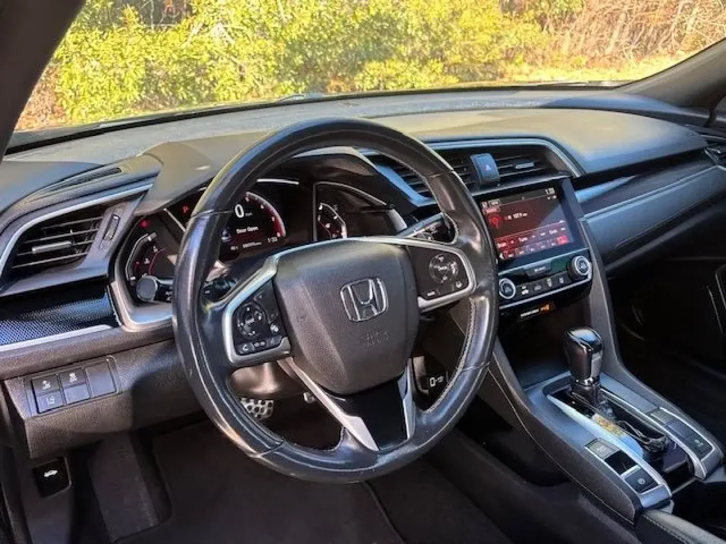 2019 /Black Honda Civic Sport (2HGFC2F81KH) with an 2L I-4 DOHC engine, located at 2761 East Hwy 501, Conway, SC, 29526, (843) 331-1151, 33.781528, -78.989883 - If you're searching for a reliable vehicle that seamlessly combines style, efficiency, and performance, look no further than this stunning 2019 Honda Civic Sport, available now at Car City - Conway. Whether you're commuting to work, running errands around Conway, or planning a weekend getaway with f - Photo#9