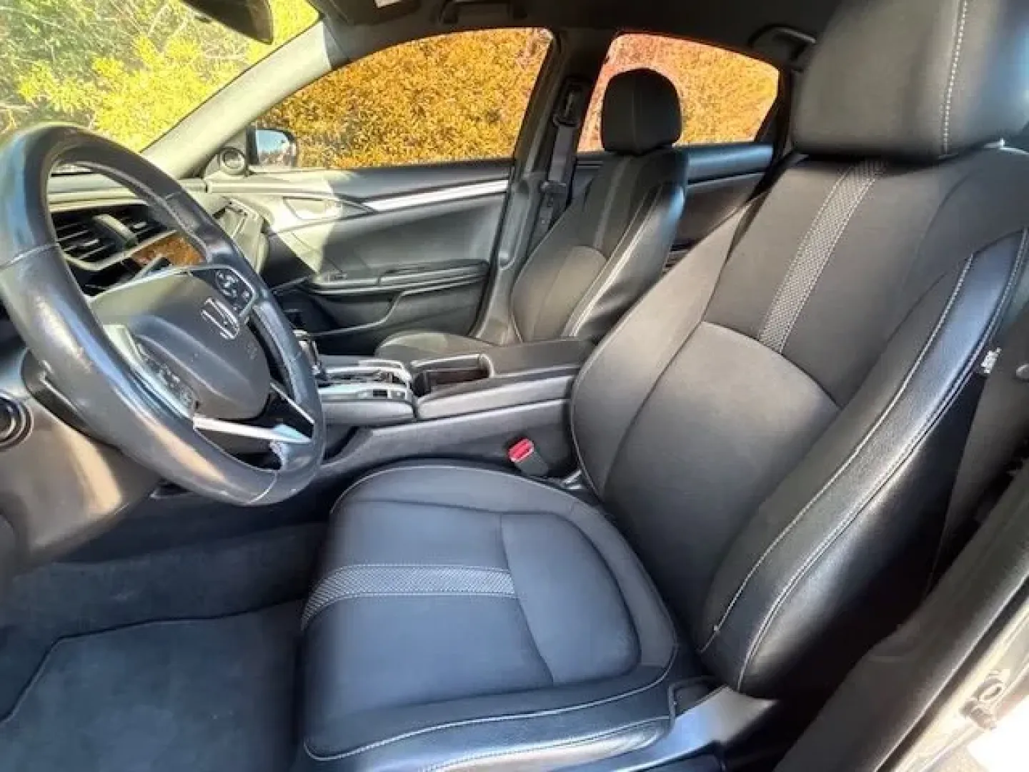 2019 /Black Honda Civic Sport (2HGFC2F81KH) with an 2L I-4 DOHC engine, located at 2761 East Hwy 501, Conway, SC, 29526, (843) 331-1151, 33.781528, -78.989883 - If you're searching for a reliable vehicle that seamlessly combines style, efficiency, and performance, look no further than this stunning 2019 Honda Civic Sport, available now at Car City - Conway. Whether you're commuting to work, running errands around Conway, or planning a weekend getaway with f - Photo#10