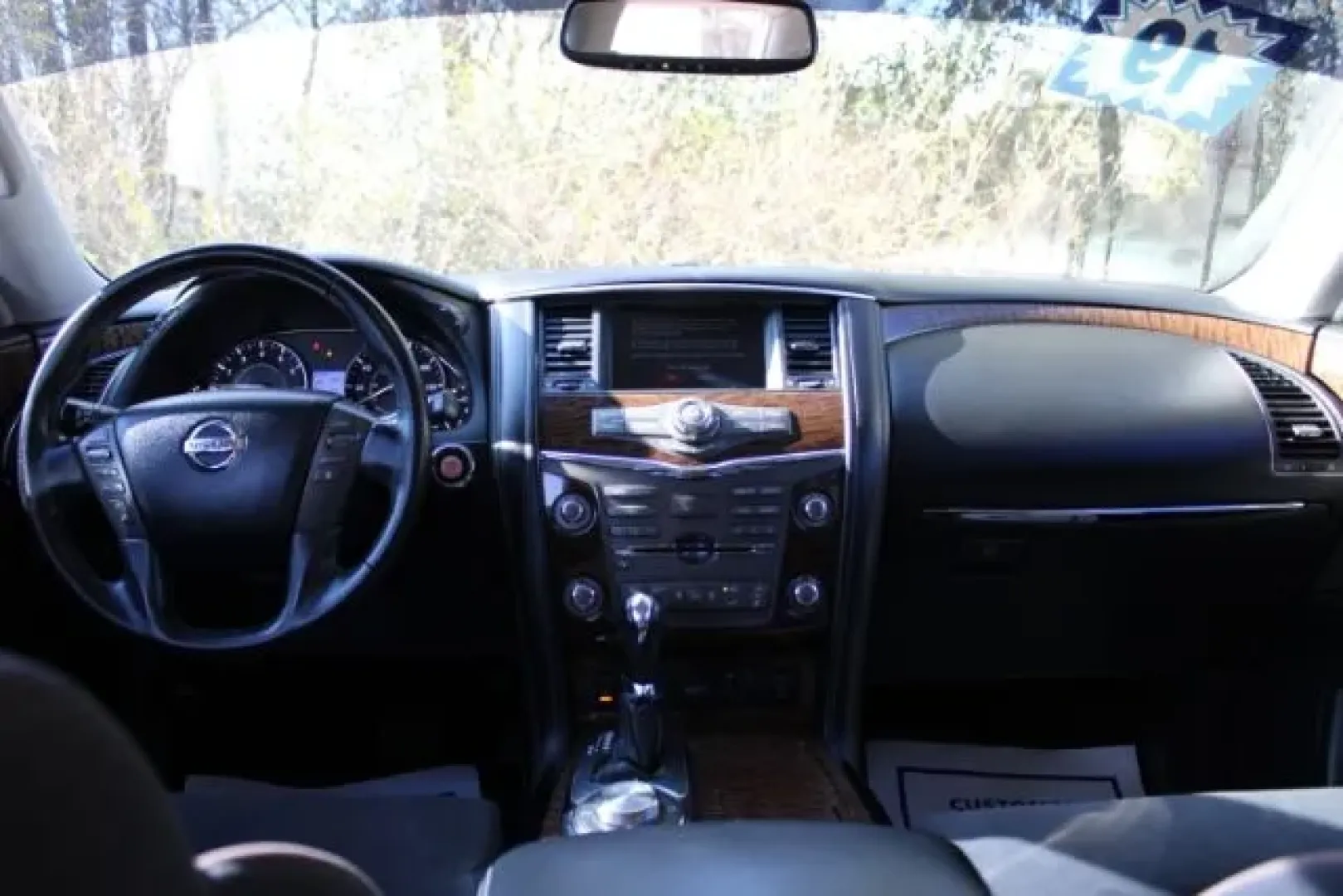 2019 Nissan Armada SV (JN8AY2NC4K9) with an Endurance 5.6L V-8 gasoline direct injection engine, located at 3598 James B White Hwy South, Whiteville, NC, 28472, (910) 642-3196, 34.294846, -78.732613 - Dreaming of weekend beach runs to Wrightsville, family road trips with everyone comfortable, or a confident 4WD SUV for unpredictable Carolina weather? This 2019 Nissan Armada SV in striking Hermosa Blue Pearl delivers big-space versatility, strong V8 power, and three-row practicality-an ideal match - Photo#6