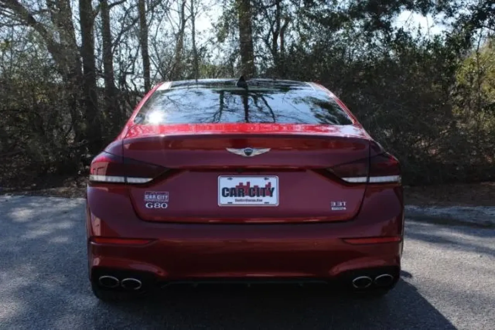 2018 Genesis G80 3.3T Sport (KMHGN4JB8JU) with an Lambda 3.3L V-6 gasoline direct injection engine, located at 3598 James B White Hwy South, Whiteville, NC, 28472, (910) 642-3196, 34.294846, -78.732613 - Picture your next road trip down US-74 or a smooth daily commute through Whiteville with the kind of comfort that makes every mile feel first-class. This 2018 Genesis G80 3.3T Sport is built for drivers who want luxury, confident all-weather traction, and a quiet cabin that turns errands, client mee - Photo#2