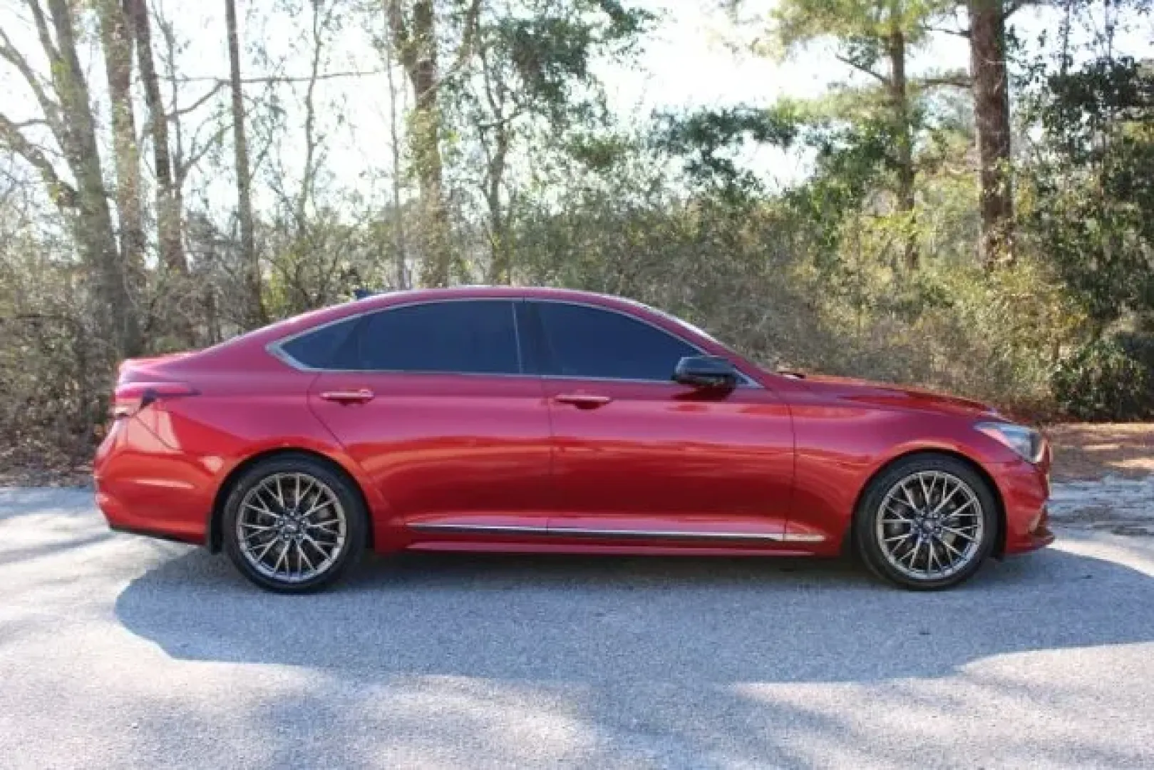 2018 Genesis G80 3.3T Sport (KMHGN4JB8JU) with an Lambda 3.3L V-6 gasoline direct injection engine, located at 3598 James B White Hwy South, Whiteville, NC, 28472, (910) 642-3196, 34.294846, -78.732613 - Picture your next road trip down US-74 or a smooth daily commute through Whiteville with the kind of comfort that makes every mile feel first-class. This 2018 Genesis G80 3.3T Sport is built for drivers who want luxury, confident all-weather traction, and a quiet cabin that turns errands, client mee - Photo#5