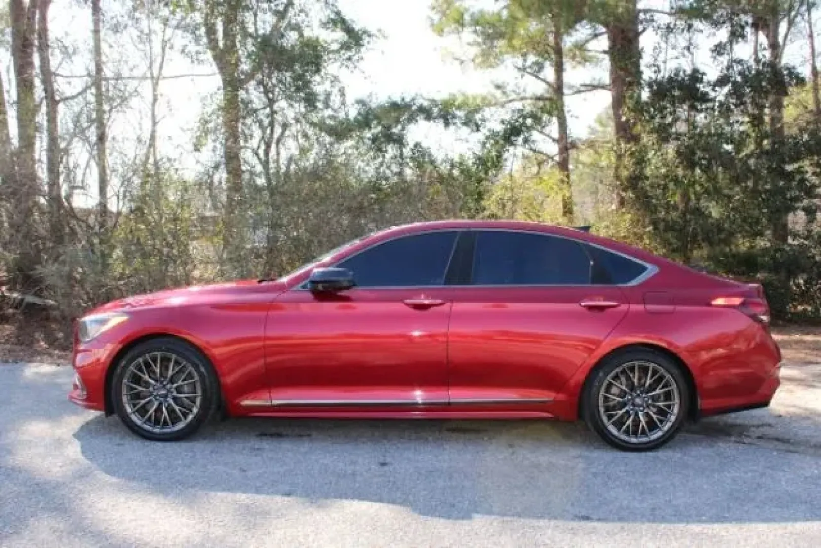2018 Genesis G80 3.3T Sport (KMHGN4JB8JU) with an Lambda 3.3L V-6 gasoline direct injection engine, located at 3598 James B White Hwy South, Whiteville, NC, 28472, (910) 642-3196, 34.294846, -78.732613 - Picture your next road trip down US-74 or a smooth daily commute through Whiteville with the kind of comfort that makes every mile feel first-class. This 2018 Genesis G80 3.3T Sport is built for drivers who want luxury, confident all-weather traction, and a quiet cabin that turns errands, client mee - Photo#6