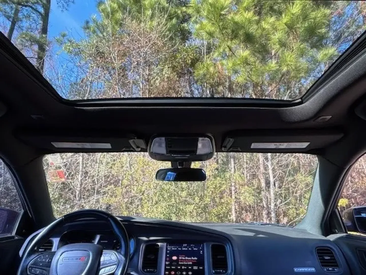 2023 /Black Dodge Charger SXT (2C3CDXBG1PH) with an Pentastar 3.6L V-6 DOHC engine, 8A transmission, located at 2761 East Hwy 501, Conway, SC, 29526, (843) 331-1151, 33.781528, -78.989883 - Weekend escape to Myrtle Beach, a confident daily commute down Highway 501, or a sleek ride for date night in Downtown Conway-this 2023 Dodge Charger SXT is built for drivers who want muscle-car attitude with real-world comfort. Finished in head-turning Octane Red Pearlcoat with a refined Black inte - Photo#9