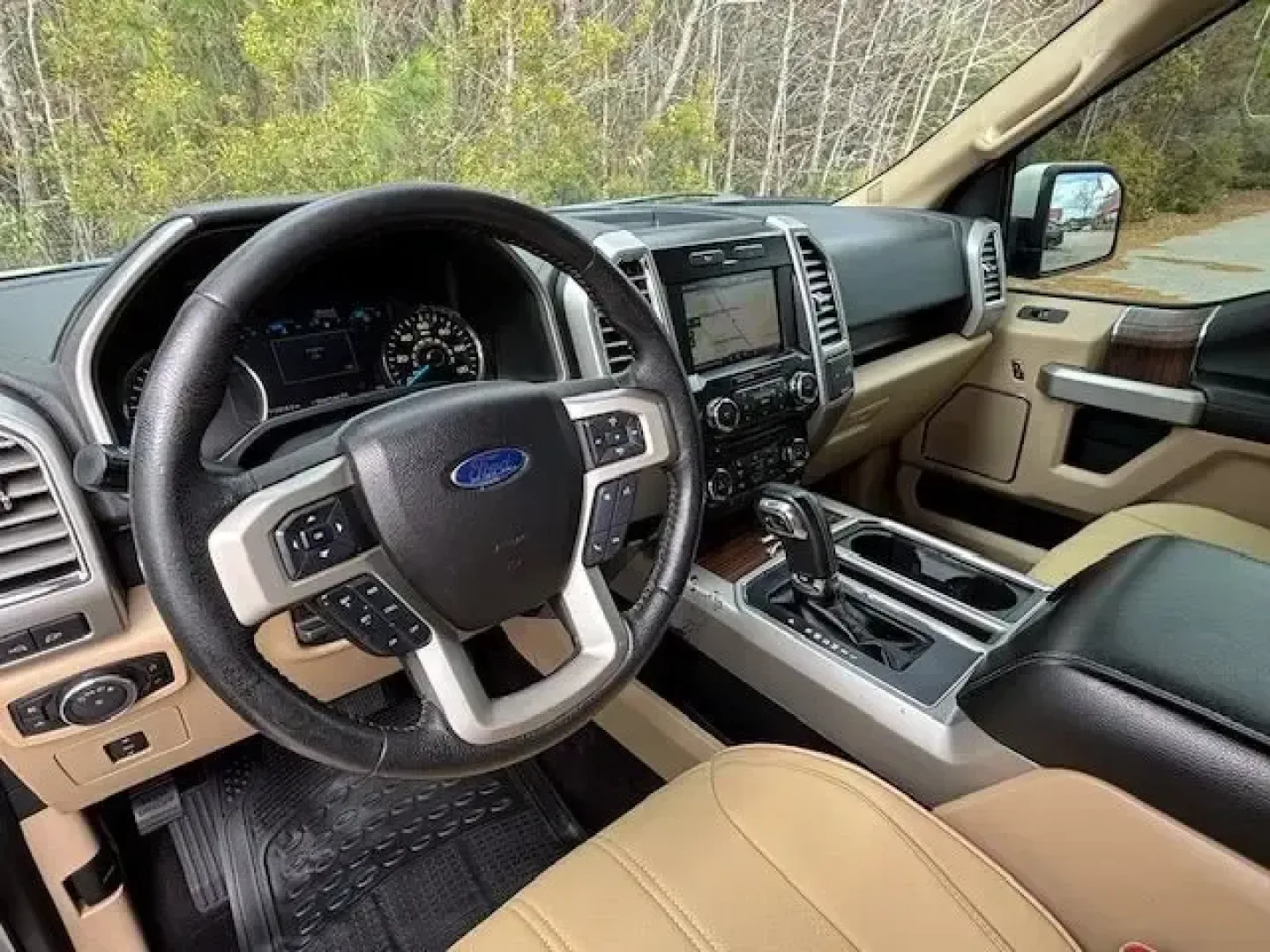 2015 /Medium Light Camel Ford F-150 LARIAT (1FTEW1CFXFF) with an 5.0L V8 engine, 6-Speed Automatic transmission, located at 2761 East Hwy 501, Conway, SC, 29526, (843) 331-1151, 33.781528, -78.989883 - For beach weekends, boat launches, and long commutes across Horry County, a full-size truck that blends real work capability with everyday comfort can change how you live. This 2015 Ford F-150 LARIAT Crew Cab is built for the driver who wants one vehicle that can handle Myrtle Beach runs, Home Depot - Photo#9