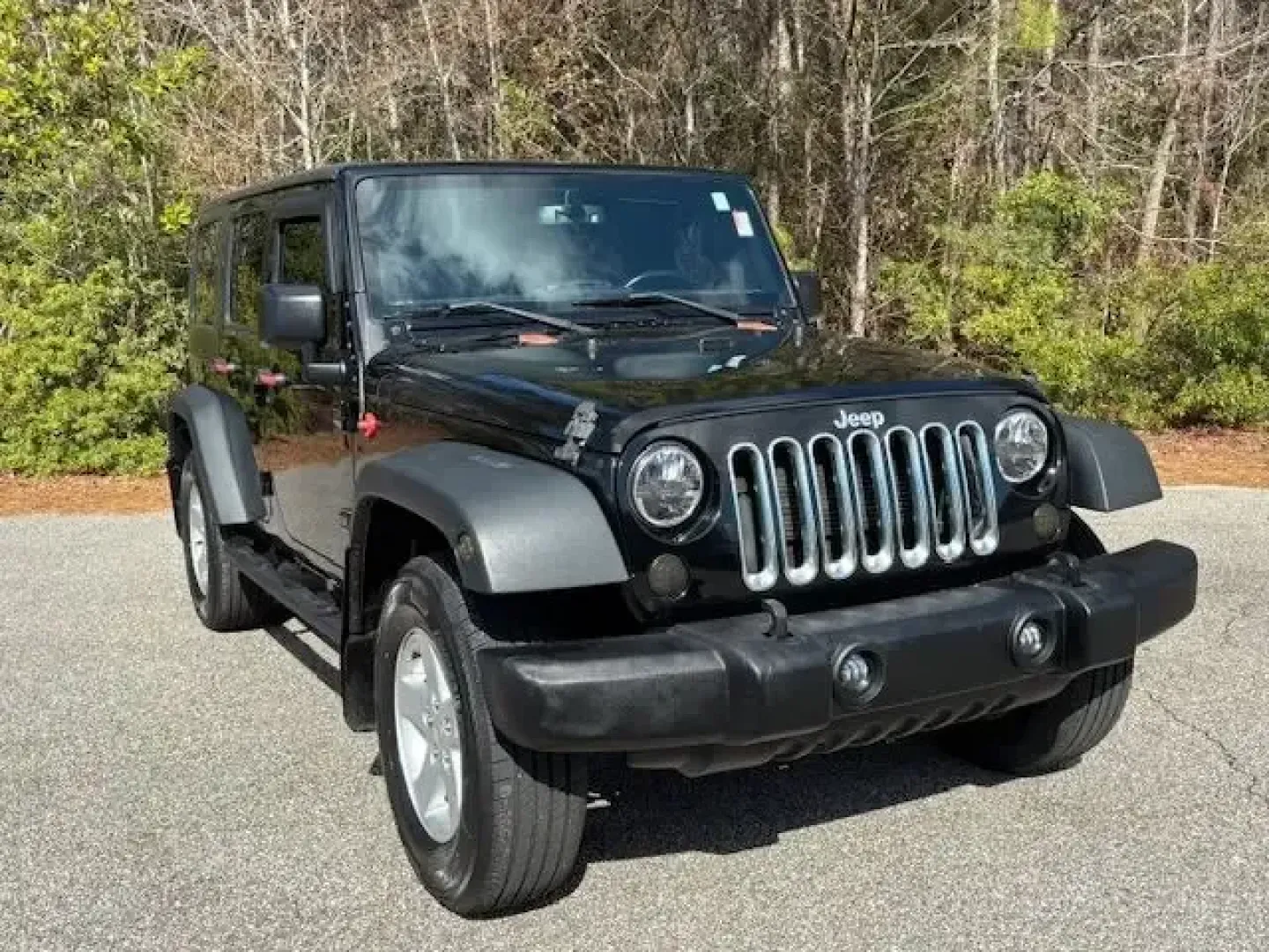 2016 /Black Jeep Wrangler Sport (1C4BJWDG4GL) with an Pentastar 3.6L V-6 DOHC engine, located at 2761 East Hwy 501, Conway, SC, 29526, (843) 331-1151, 33.781528, -78.989883 - Whether your weekends are for beach runs to Myrtle Beach, backroad exploring toward Aynor, or simply cruising your daily route along Highway 501, this **2016 Jeep Wrangler Sport** is the kind of SUV that turns ordinary drives into mini-adventures. With its iconic stance, trail-ready hardware, and ev - Photo#1