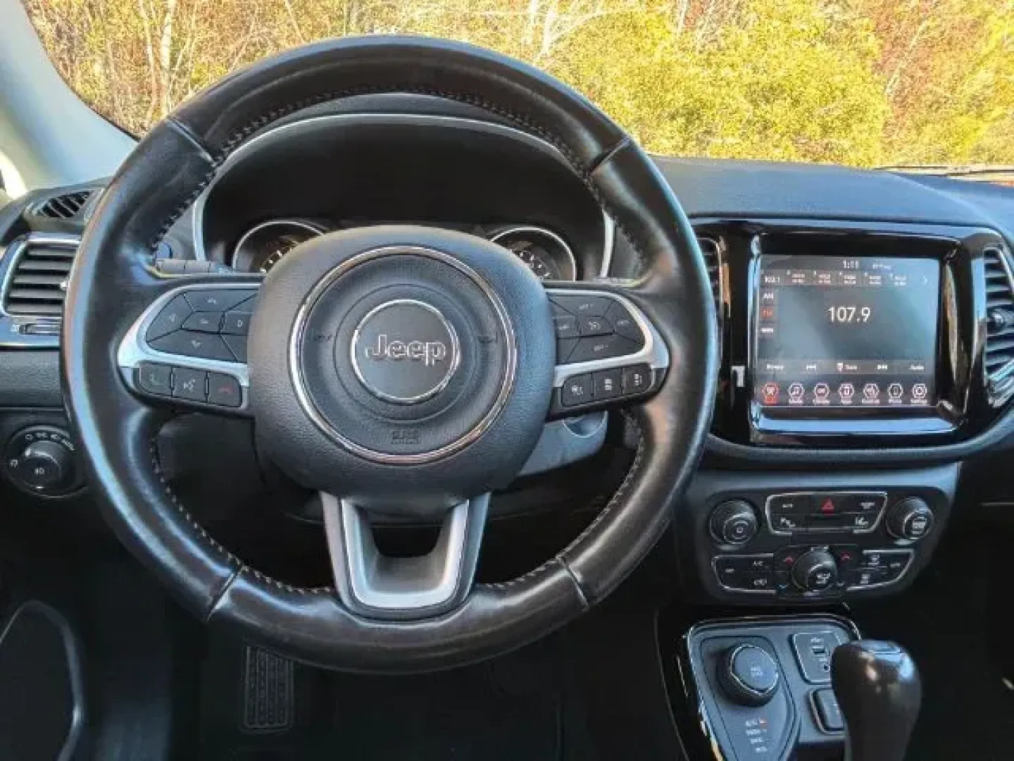 2021 /BLACK LEATHER Jeep Compass Limited 4WD (3C4NJDCB6MT) with an 2.4L L4 DOHC 16V engine, Continuously Variable Transmission transmission, located at 9146 Ocean Hwy West, Calabash, NC, 28467, (910) 579-1110, 33.928635, -78.576157 - 2021 Jeep Compass Limited 4WD - Photo#6